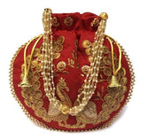 Wholesale Indian Handmade Embroidered Potli Purse Bag Pouch Drawstring Wedding Favor Return Gift For Guests